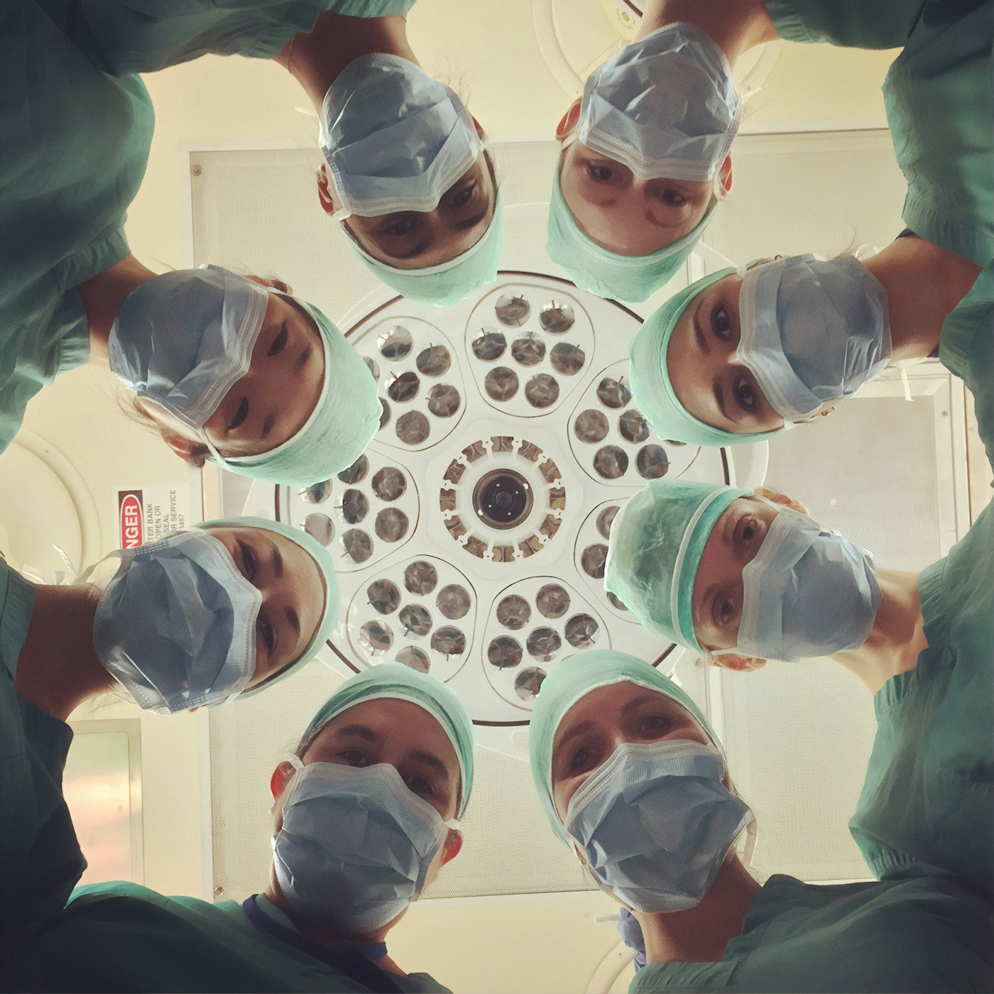 Medical professionals and healthcare team